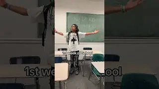 The 1st week of school hits different🔥😂🤣 #shorts #backtoschool #funny