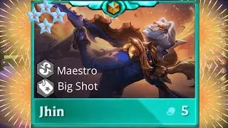 JHIN 4 IS REAL! Craziest  Game  of Set 10 ⭐⭐⭐ | TFT Set 10 PBE