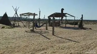 Азовское море -- сентябрь--- б/о Азовский.