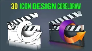 Create 3D ICON in CorelDraw | CorelDraw Tips & Tricks