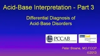 Acid Base Interpretation (Part 3) - Differential Diagnoses of Acid Base Disorders
