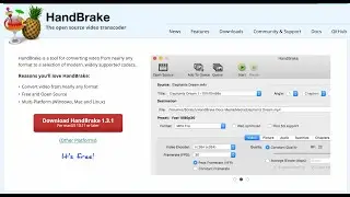 Handbrake - A very simple tutorial on how to make your video files smaller in file size