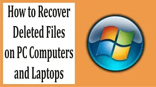 How to Recover Deleted Files on Windows Computer and Laptop #60
