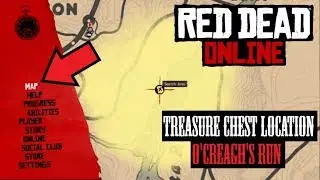 RDR2 Online * Treasure Map * O'Creagh's Run