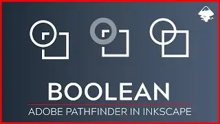 BOOLEAN  | Adobe Illustrator Pathfinder for Inkscape
