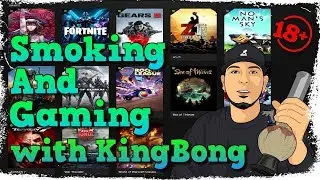 Smoking Weed On Stream & Gaming 🔞 No Man's Sky Live Stream 🌳 KingBong 420