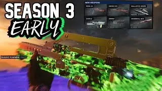 How To Play With ALL SEASON 3 WEAPONS EARLY! (Cold War Warzone)