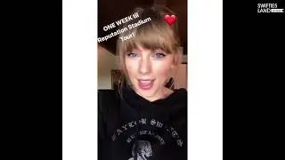 Taylor Swift - 10 Facts About reputation Stadium Tour