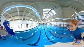 A Birthday Party and Open Swim in 360 at Blacksburg Aquatic Center