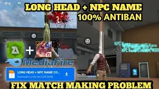 LONG HEAD + NPC NAME||AUTO AIMLOCK CONFIG FILE|| AFTER SMALL UPDATE|| MAX GAMING