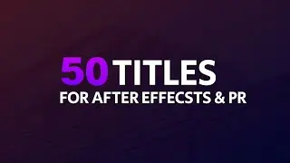 Modern After effects titles free download | After effects titles | Premier pro titles