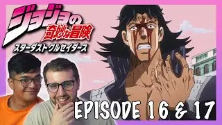 STEELY DAN GETS HIS BEATDOWN!! || JJBA STARDUST CRUSADERS Episode 16+17 REACTION!
