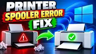 How to Fix Print Spooler Service Not Running in Windows 11/10 | Printer Not Printing