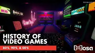 History of Gaming Setups - 80's, 90's, & 00's