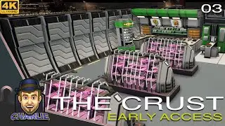 PREPARING HABITATION FOR OUR LUNAR STAFF! -  The Crust Early Access Gameplay - 03