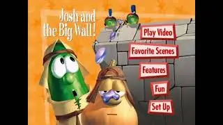 Opening to VeggieTales Josh and the Big Wall (2002 DVD)