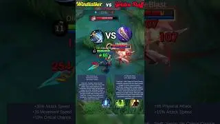 WINDTALKER VS GOLDEN STAFF #mlbb #mobilelegends #shorts