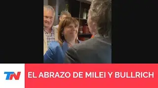 MILEI PRESIDENTE I El abrazo entre el electo presidente con Macri y Bullrich