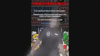 Guy Vibes To Mario Party DS Anti Piracy Screen
