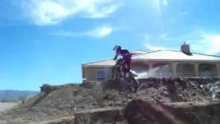 Son Nathaniel's Home Made Back Yard Jump