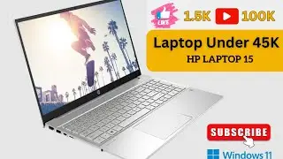 hp laptop15, i5 laptop unboxing and review in Hindi