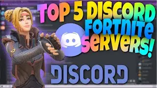 Top 5 BEST Discord Servers For Fortnite That YOU Can Join! (Pro Scrims, Memes, Free Advertising)