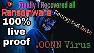 Recover Ransomware Encrypted files | | ransomware removal | ransomware virus | by technical Adnan