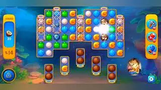 Fishdom, 10448 level,no Booster - 10448 уровень, прохождение без бустеров.