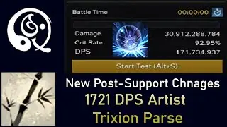 Lost Ark NEW DPS ARTIST Post Support Changes 1721 3min Trixion