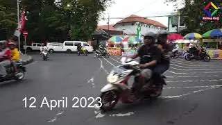 Suasana Kota Lumajang 12 April 2023