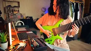 Guitar (10 str) + Volca FM2 + Akai XR20 - new OUROBOROS intro