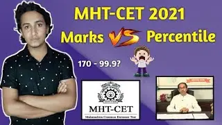 mht-cet 2021 Marks vs Percentile || Expected Marks vs Percentile mht-cet || mht-cet latest news