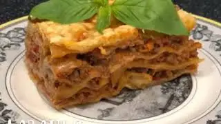 Простая домашняя лазанья без соуса бешамель