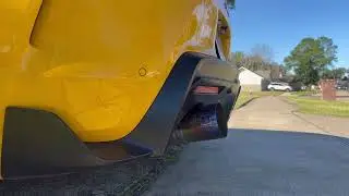 A90 MKV Supra RK Titanium single exit exhaust (cold start)
