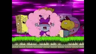 MUGEN Fight - SpongeBob SquarePants and Leshawna vs. Chowder