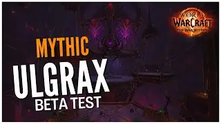 Mythic Ulgrax Raid Testing | Resto Druid PoV | Nerub-ar Palace