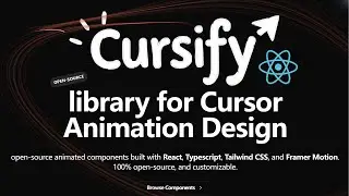 18+ Modern Cursor Animations React and Next.js | Cursify