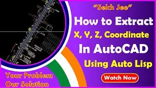 How to Extract X, Y, Z Coordinates in AutoCAD Using Lisp | Export Polyline Points Easily 