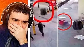 PNEUS ATACANDO PESSOAS (eles precisam ser parados)