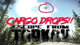 Tarkov First Ever Plane Cargo Drop (Woods)
