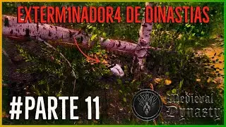 VACILEI E A ÁRVORE ATACOU NOVAMENTE! - MEDIEVAL DYNASTY GAMEPLAY - PARTE 11