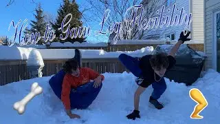 How To Gain Leg Flexibility as Fast and as Easy as possible “ANYONE CAN DO IT”