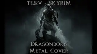 TES:V - SKYRIM - DOVAHKIIN | METAL COVER
