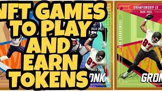 Free NFT Games To play and Earn NFT tokens