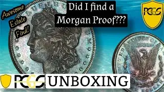 Potential Morgan Proof for $20 at an Estate Sale??? PCGS Unboxing the Result
