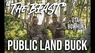 Giant Utah Archery Mule Deer Kill - The BEAST | Built4TheHunt | 190" High Country Muley