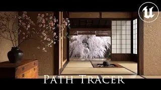 UE5.1 PathTracer - Row House in KYOTO -