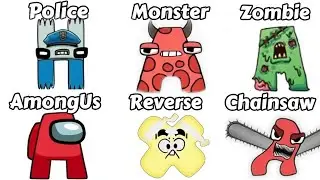 Alphabet Lore But Everyone ALL Different Versions (New Full Version XXX)
