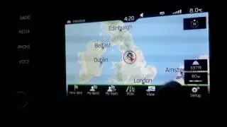 Skoda superb sat nav modes