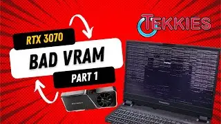 💥Failed  RTX GPU  - Bad Vram  ? Part 1 Diagnose Software #rtx3070